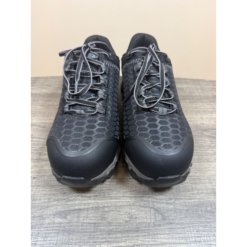 Timberland PRO Powertrain Sport Alloy Toe Work Shoes Black Womens 6 M A1HRU